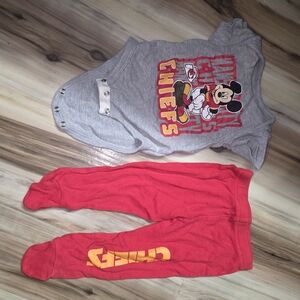 NFL Gray and Red Kids Matching Set